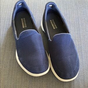 Skechers Navy Blue Slip-On Shoes